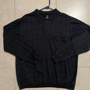 Men’s Long Sleeve Polo Shirt